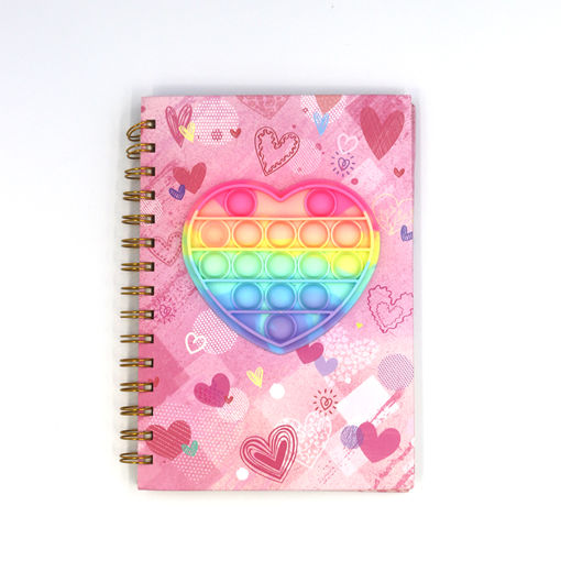 Picture of POPIT NOTEBOOK HEART